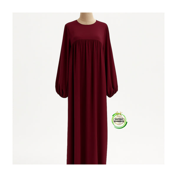 Abaya Manche Ballon Jazz