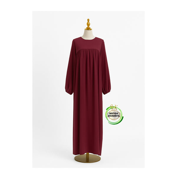 Abaya Manche Ballon Jazz