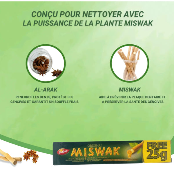 Dentifrice Dabur MISWAK 25g –