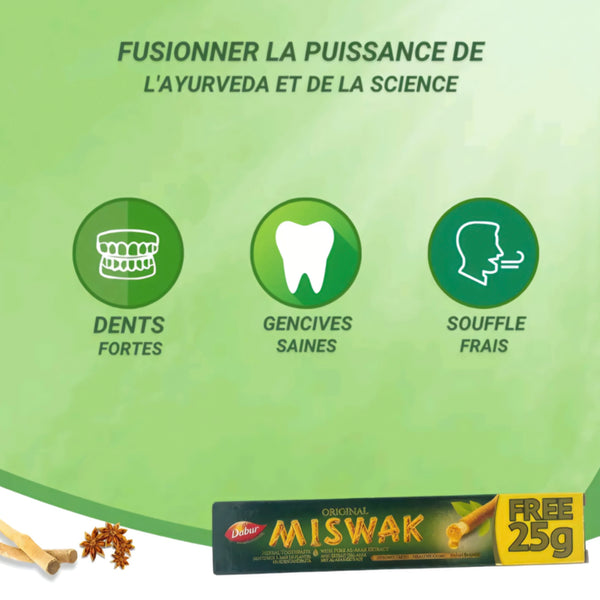 Dentifrice Dabur MISWAK 25g –