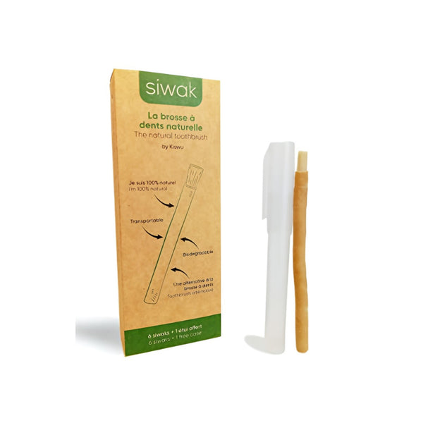 Siwak Naturel avec Étui de Protection