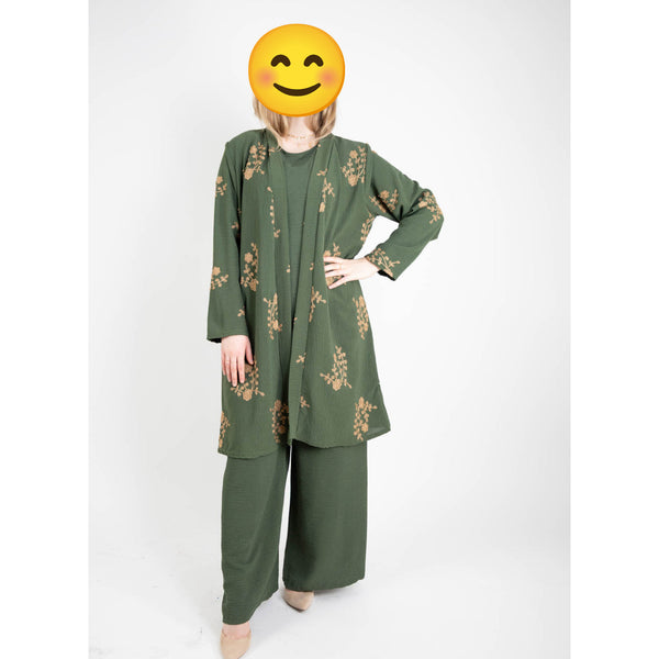 Ensemble Femme gilet pantalon - effet 3 pièces