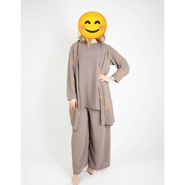 Ensemble Femme gilet pantalon - effet 3 pièces