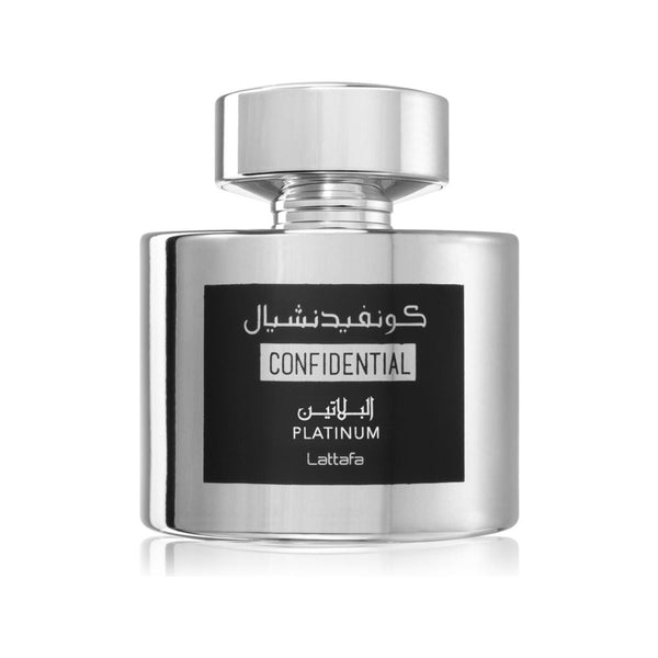 Eau de parfum Confidential platinium 100ml – Lattafa