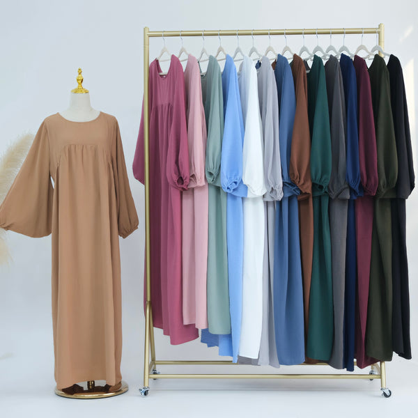 Abaya ballon en dijaz