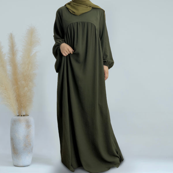 Abaya ballon en dijaz