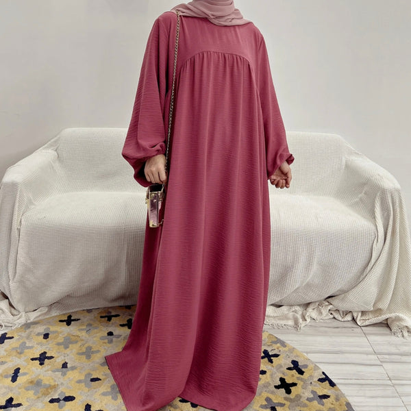 Abaya ballon en dijaz