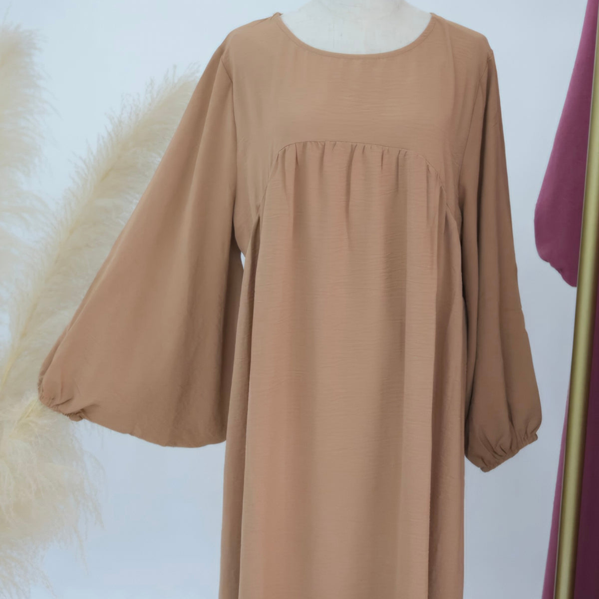 Abaya ballon en dijaz