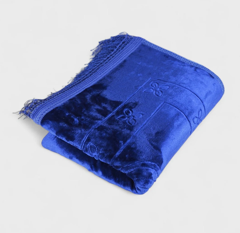 Tapis de Prière en Velours Moelleux - Confort et Sérénité