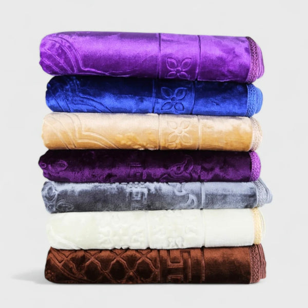Tapis de Prière en Velours Moelleux - Confort et Sérénité
