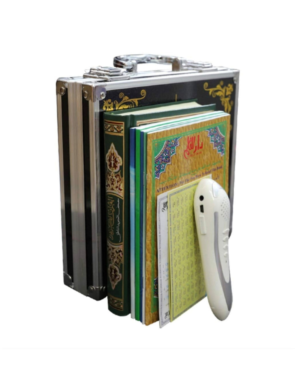 Ramadan Coran avec Stylo Lecteur Mot à Mot Tafsir, Sahih Bukhari, Sahih Muslim Stylo Lecteur numérique de Coran Mot pour avec enregistreur Vocal Traduction Dictionnaire Parlant Plus 5 Livres
