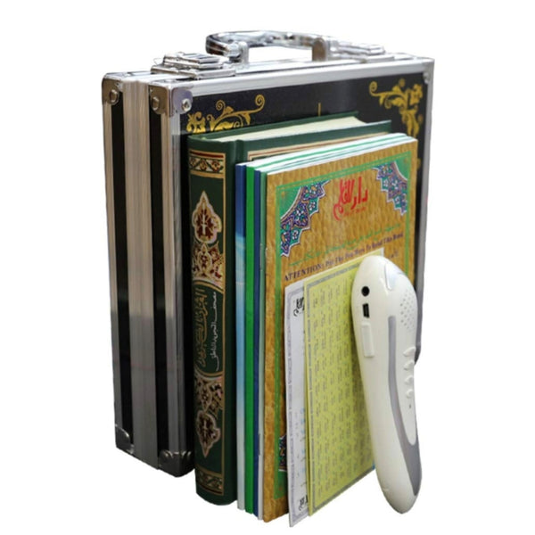 Ramadan Coran avec Stylo Lecteur Mot à Mot Tafsir, Sahih Bukhari, Sahih Muslim Stylo Lecteur numérique de Coran Mot pour avec enregistreur Vocal Traduction Dictionnaire Parlant Plus 5 Livres