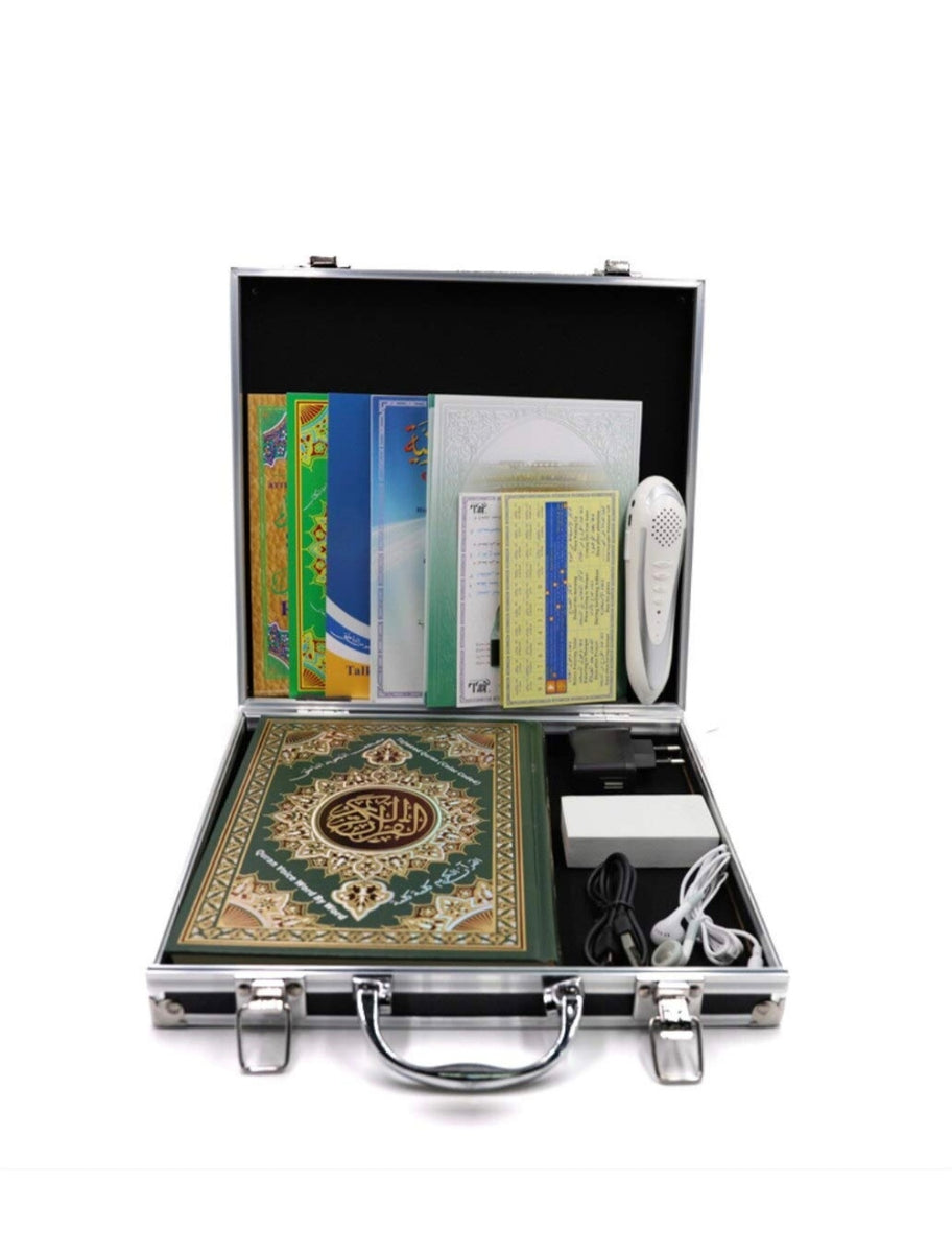 Ramadan Coran avec Stylo Lecteur Mot à Mot Tafsir, Sahih Bukhari, Sahih Muslim Stylo Lecteur numérique de Coran Mot pour avec enregistreur Vocal Traduction Dictionnaire Parlant Plus 5 Livres
