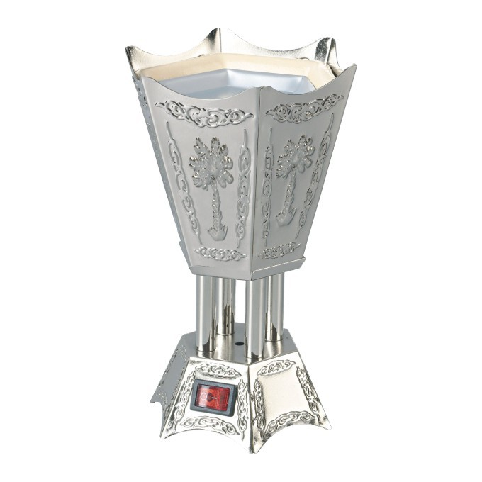 Brûleur d'encens/ Encensoir électrique en métal Hexagonal