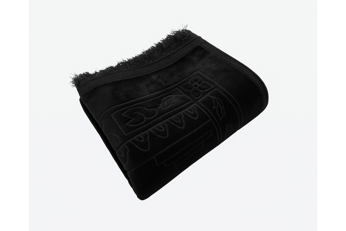 Tapis de Prière en Velours Moelleux - Confort et Sérénité